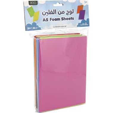 Roco Sheet - A5 (20 Pieces)
Assorted Color