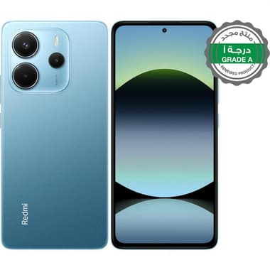 منتج مجدد درجة أ شاومي ريدمي نوت 14 الجيل الرابع
256 جيجابايت, أزرق المحيط, 4G LTE