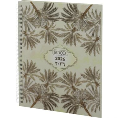 Roco 2026 Design 5
Weekly Diary, Gregorian/Hijri Weekly, A5
