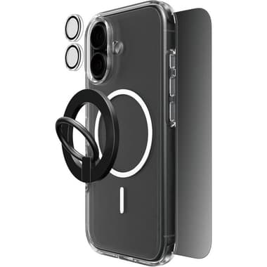 تيكبيك 4 في 1 بروتيكشن غلاف شفاف + زجاج حماية للخصوصية + واقي لعدسة الكاميرا + مغناطيسي مجموعة حافظة للهاتف الذكي
متوافق مع آيفون 17, شفاف