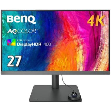 بينكيو PD2706 U ديزاين فو 27 بوصة
شاشة, ضوء LED, 4K الترا اتش دي, 60 Hz, 5 مللي ثانية (GtG), 2.5 واطxسماعة مزدوجة مدمجة 2, رمادي داكن