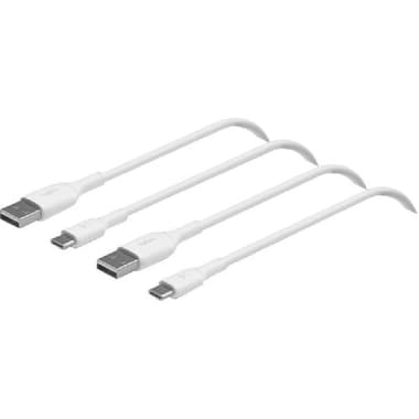Belkin BoostCharge USB-C to USB-A (2 Pack) Standard Cable
1.00 m ( 3.28 ft ), White