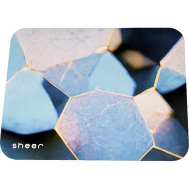 E-Century Sheer Mouse Pad
Microfiber/Silicone, Black/Blue