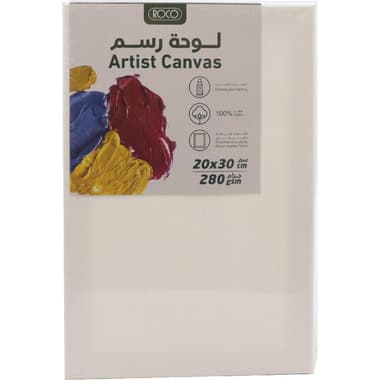 Roco Stretched Canvas
Rectangle, Rough Finish, 20 X 30 cm
