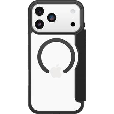OtterBox React Folio MagSafe Flip Cover Mobile Case with MagSafe
for iPhone 17 Pro Max, Clear/Black