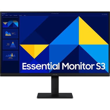Samsung Essential S3 27" Monitor
LED, FHD (Full HD), 100 Hz, 5ms (GtG), Black
