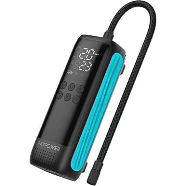 راف باور ضاغط هواء ذكي فاخر ملحقات الهاتف الذكي للسيارة
اسود