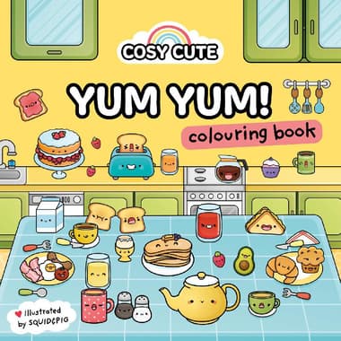 Cosy Cute: Yum Yum! Colouring Book
false