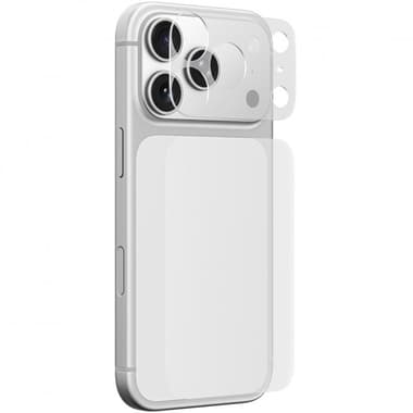 Amazing Thing Lens + Back Set Camera Lens Protector (Full Frame) Smartphone Camera Accessory
for iPhone 17 Pro Max, Matte Clear