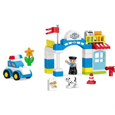 Bloci City Police Station Interlocking Bricks Set
3 Years and Above
