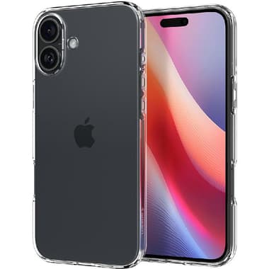 Spigen Crystal Flex Back Cover Mobile Case
for iPhone 16 Plus, Crystal Clear