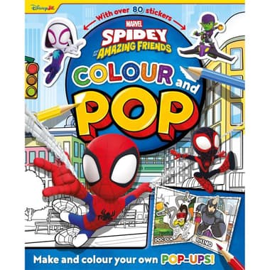 Marvel Spidey and His Amazing Friends: Colour and Pop - Make and Colour Your Own Pop-Ups!
false