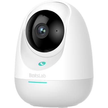 Botslab 2E Pro 3 MP Pan & Tilt Home Security Camera Indoor
Wi-Fi, Works with Amazon Alexa/Google Assistant, White