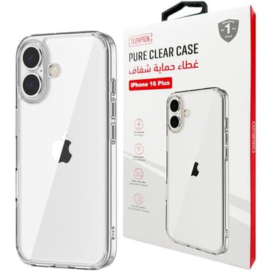 Techpick Pure Back Cover Mobile Case
for iPhone 16 Plus, Clear
