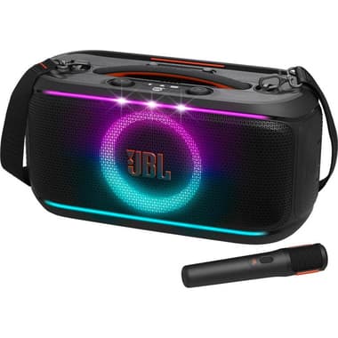 JBL PARTYBOX ON-THE-GO 2 Music System
Bluetooth, up to 15 Hours, Black