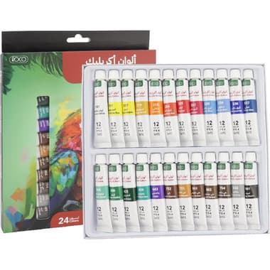 Roco Colour Set Acrylic Color
Assorted Color, 24 Colors 12.00 ml ( .42 oz )