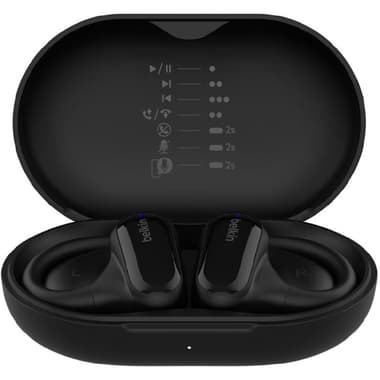 Belkin SoundForm ClearFit Earbuds
Bluetooth, USB (Charging), Built-in Microphone, Black