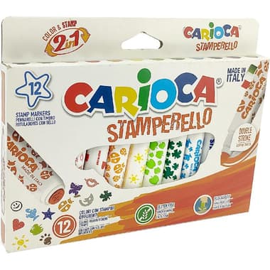 Carioca Stamp Activity Collection
Scented Felt-tip Marker, Assorted Color, Pack of 12