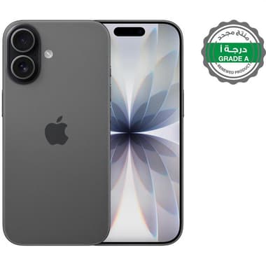 منتج مجدد درجة أ ابل آيفون 17
256 جيجابايت, اسود, الجيل الخامس