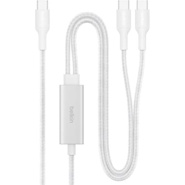 Belkin BoostCharge Pro USB-C to Dual USB-C Sync & Charge Cable
1.50 m ( 4.92 ft ), White