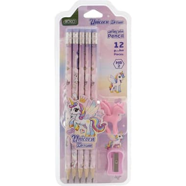 Roco Hot Focus Unicorn Stationery Set
12 Items, Assorted Color