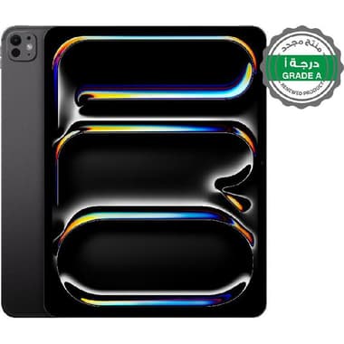 Renewed Grade A Apple iPad Pro 13 M4 2024
Tablet - Wi-Fi, 13", 512 GB, 9-core CPU, Space Black
