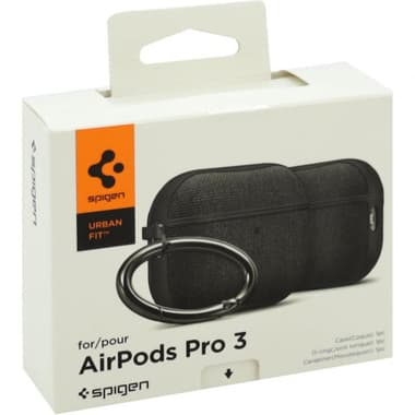 Spigen Urban Fit Earbuds Case
for Apple AirPods Pro 3, Black