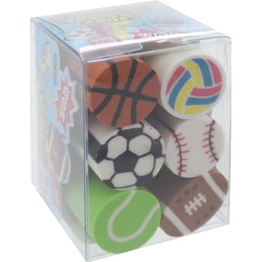 Roco Rubber Eraser
Sports in Pet Box, Assorted Color