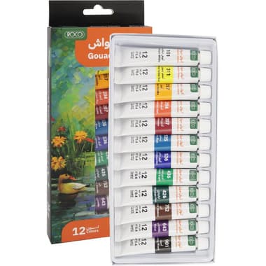 Roco Colour Set Gouache Color
Assorted Color, 12 Colors 12.00 ml ( .42 oz )