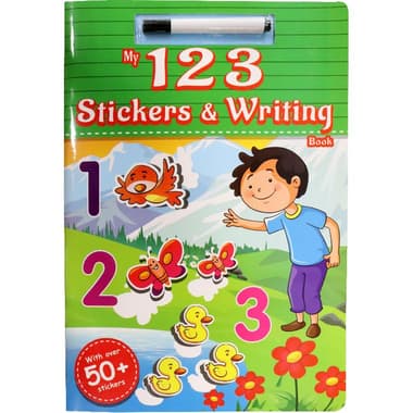 My 123 Stickers & Writing Book
false