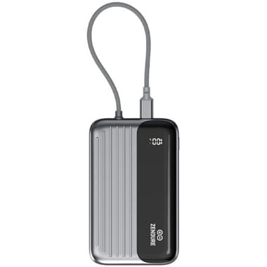 زندور سوبرميني هايبريد كيوآي بنك طاقة لاسلكي Magsafe مللي أمبير
مع كابل مدمج 10000 بسعة, Qi/PMA, أحادي USB-C, 10000 مللي امبير, رمادي