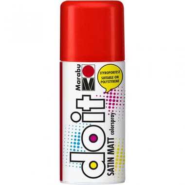 Marabu Do-it Satin Matte Spray Paint
Vermillion, 150.00 ml ( 5.28 oz ), 1 Piece