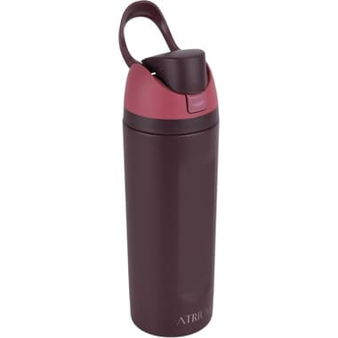 Atrium Tumbler
Stainless Steel Water Bottle with Straw and Push-Button Lid with Lock, Cold, 560.00 ml ( 19.71 oz ), Dark Slate Red