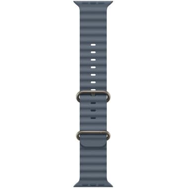 Apple Ocean Band Wrist Strap
for Watch Ultra 3/Watch Ultra 2/Watch Series 11 46/Watch Series 10 46, Elastomer, Regular Band Size, Anchor Blue