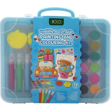 Roco Painting and Coloring Coloring Basic Set
Blue, 70 Pieces