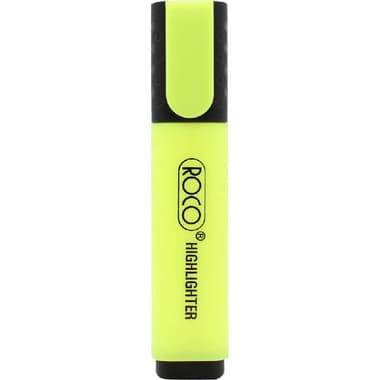 Roco Highlighter
1.2 - 5 mm Chisel Tip, Yellow