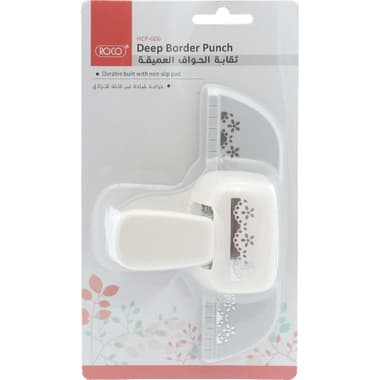 Roco Flowers
Craft Puncher, Single Hole, Off White/Light Grey