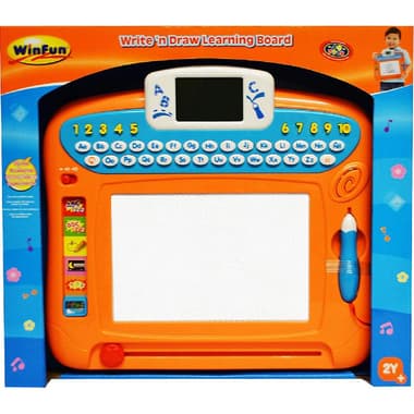 WinFun Write 'n Draw Learning Board Educational Activity Set
English, 2 Years and Above