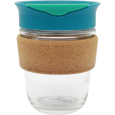 Hy3 Mug
Hot/Cold, 360.00 ml ( 12.67 oz ), Teal/Clear
