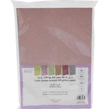 Roco Cardstock Paper
Glitter, Assorted Color,