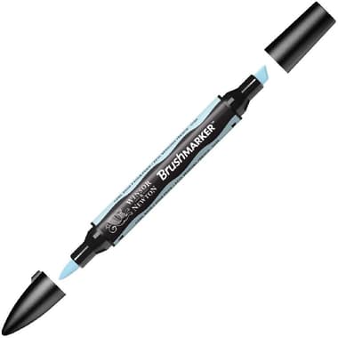 Winsor & Newton BrushMarker Graphic Art Marker
Cool Aqua, Twin Tip
