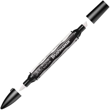 Winsor & Newton BrushMarker Graphic Art Marker
Cool Grey 1, Twin Tip
