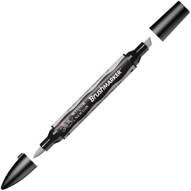 Winsor & Newton BrushMarker Graphic Art Marker
Cool Grey 3, Twin Tip