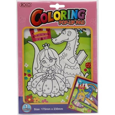 Roco Coloring Pop-up Stickers
Princess, 175 X 230 mm