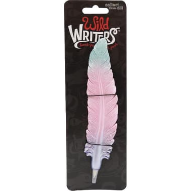 Polystone Feather Rollerball Pen
Blue Ink Color, Medium, Ballpoint