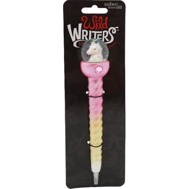 Polystone Unicorn Water Globe Rollerball Pen
Blue Ink Color, Medium, Ballpoint