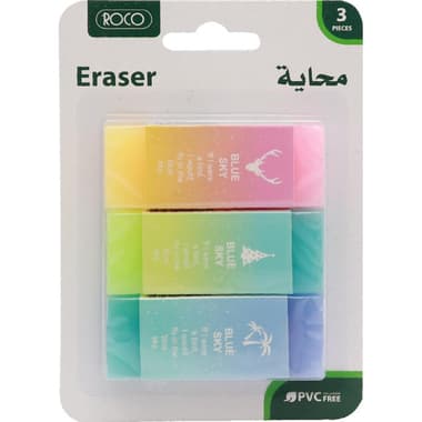 Roco Rubber Eraser
Blue Sky Assorted Color