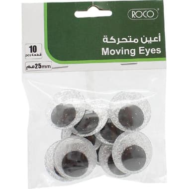 Roco Moving Eyes
25 mm, Silver