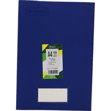 Roco Notebook
A4, 100 Sheets, Lined, Royal Blue
