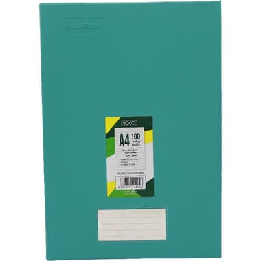 Roco Notebook
A4, 100 Sheets, Lined, Green